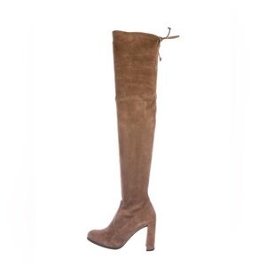 Stuart Weitzman Hiline Over-The-Knee Boots in Nutmeg